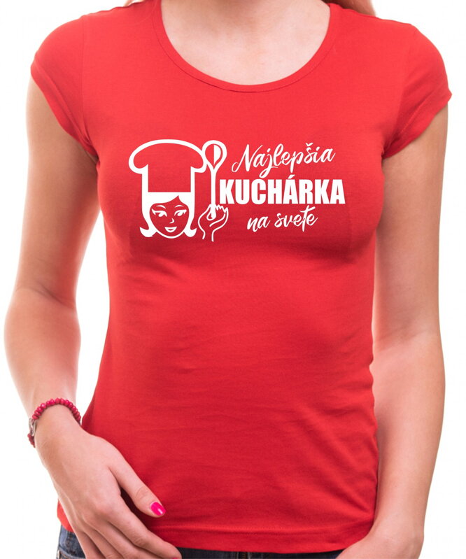 Tričko - Najlepšia kuchárka na svete