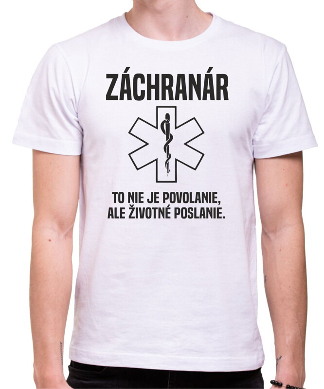 Tričko - Záchranár Tričko - Záchranár