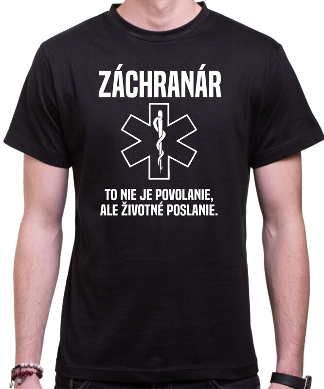 Tričko - Záchranár Tričko - Záchranár