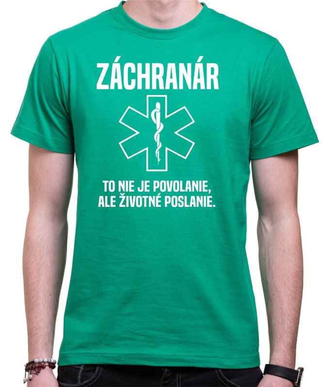 Tričko - Záchranár Tričko - Záchranár