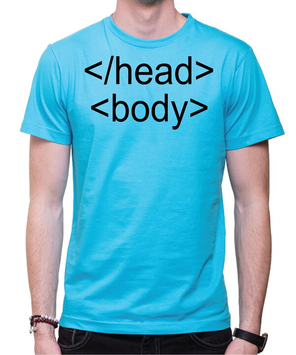 Programátorské tričko </head> <body> Programátorské tričko </head> <body>