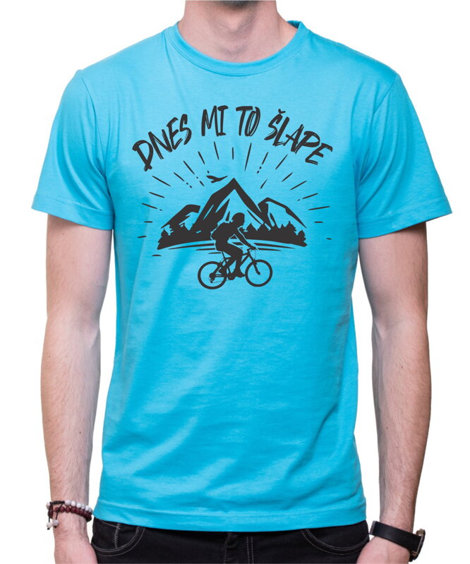 Cyklo tričko - Dnes mi to šlape Cyklo tričko - Dnes mi to šlape