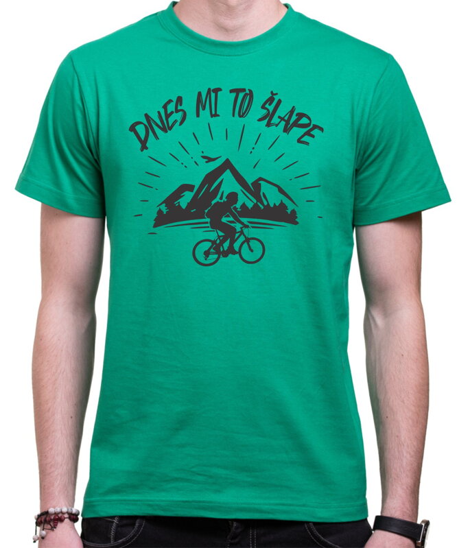 Cyklo tričko - Dnes mi to šlape Cyklo tričko - Dnes mi to šlape