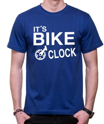 Cyklo Tričko - It's Bike O'clock