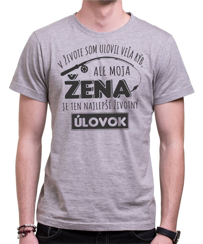 Rybárske tričko - Žena - životný úlovok Rybárske tričko - Žena - životný úlovok