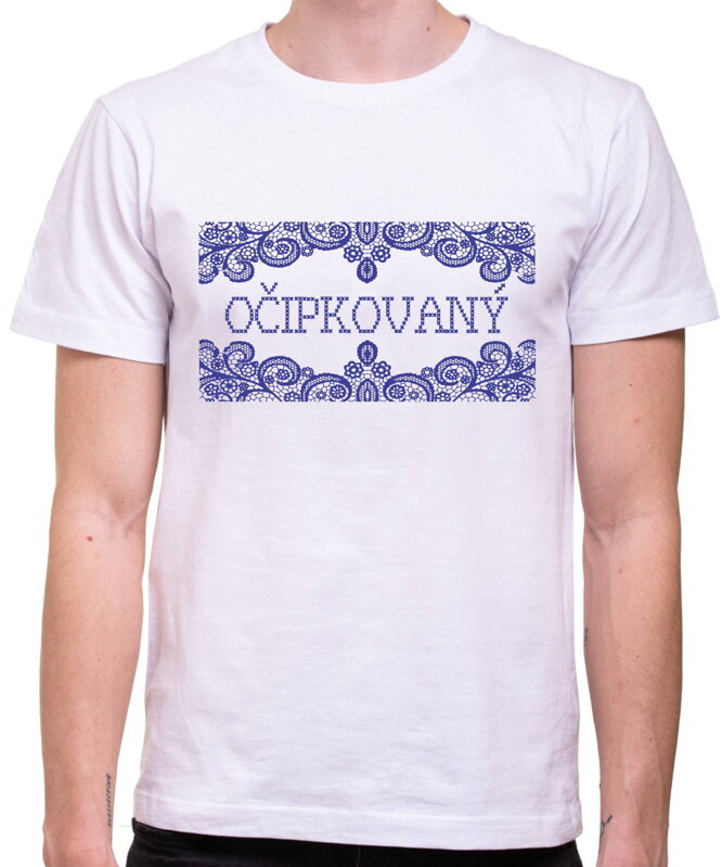 Pánske tričko - Očipkovaný Pánske tričko - Očipkovaný