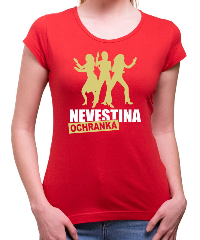Dámske trićko - Nevestina ochranka - Gold Dámske trićko - Nevestina ochranka - Gold