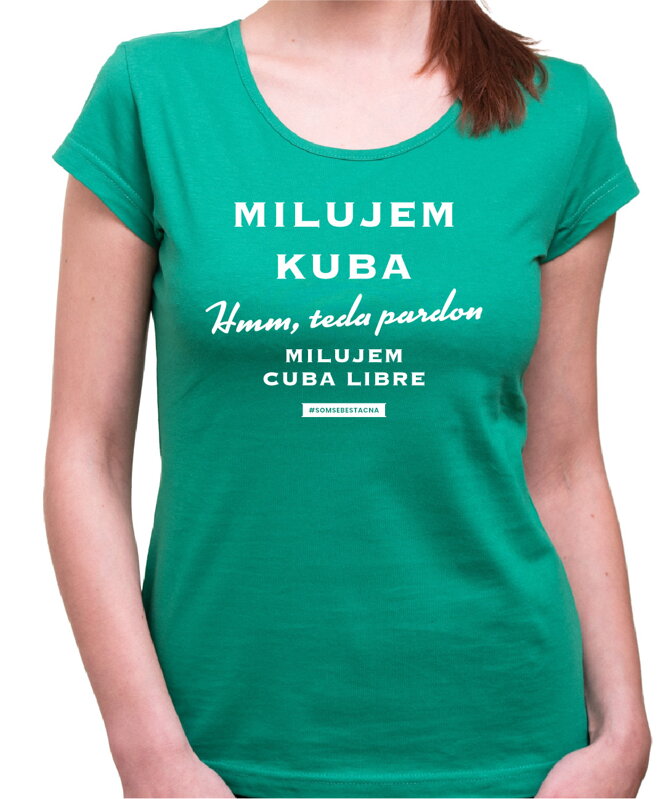 Tričko - Milujem Kuba (Libre)
