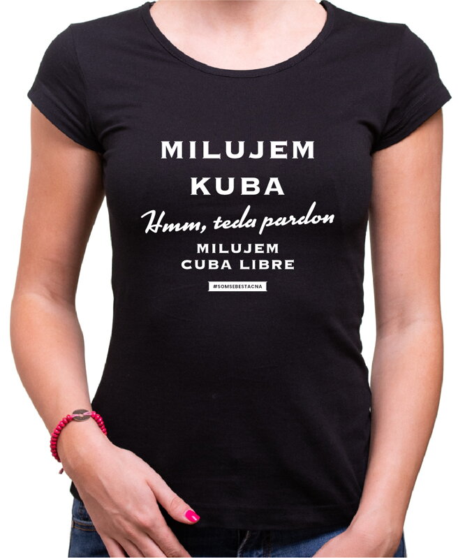 Tričko - Milujem Kuba (Libre)