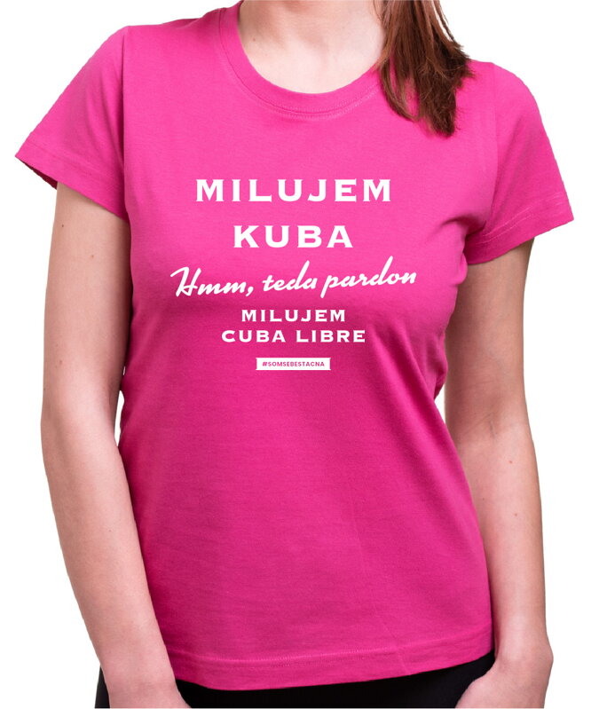 Tričko - Milujem Kuba (Libre) Tričko - Milujem Kuba (Libre)