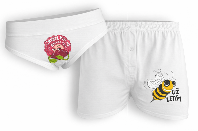 Sada trenky + nohavičky : Už letím - Čakám kým ma niekto opelí 