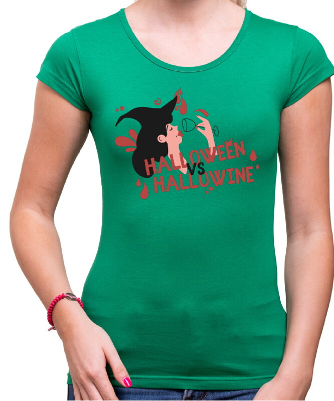 Vinárske tričko - Halloween vs. Hallowine Vinárske tričko - Halloween vs. Hallowine