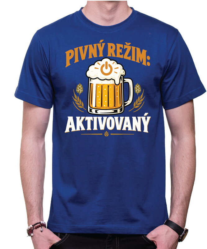 Tričko pre pivárov - Pivný režim aktivovaný
