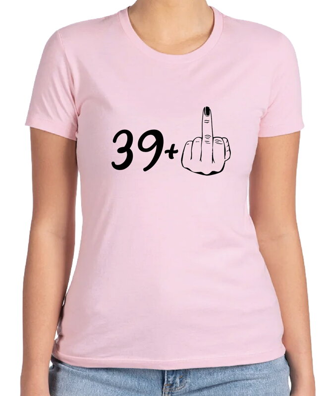 Narodeninové tričko - 40 (39+ prostredník) Narodeninové tričko - 40 (39+ prostredník)