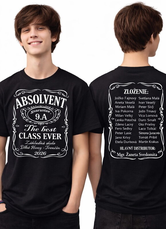 Absolventské tričko - ABSOLVENT - Jack style 