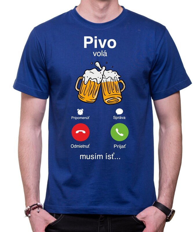Tričko - Pivo volá Phone Tričko - Pivo volá Phone