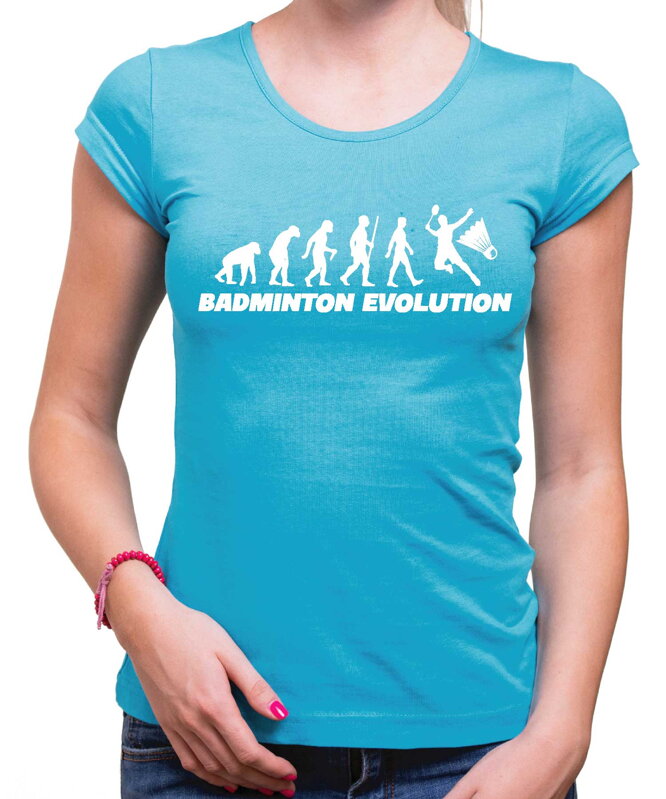 Tričko - Evolúcia Badminton