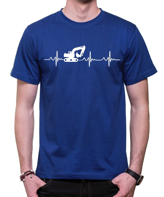 Tričko - EKG bager Tričko - EKG bager