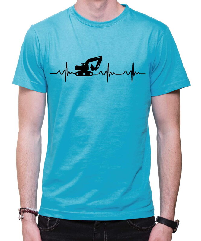Tričko - EKG bager Tričko - EKG bager