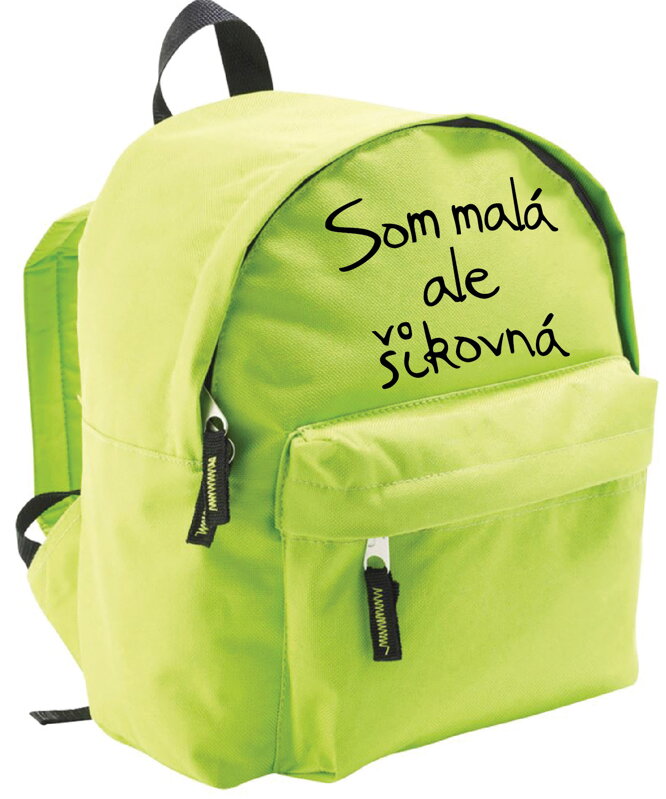 Detský batoh - Som malá, ale šikovná Detský batoh - Som malá, ale šikovná