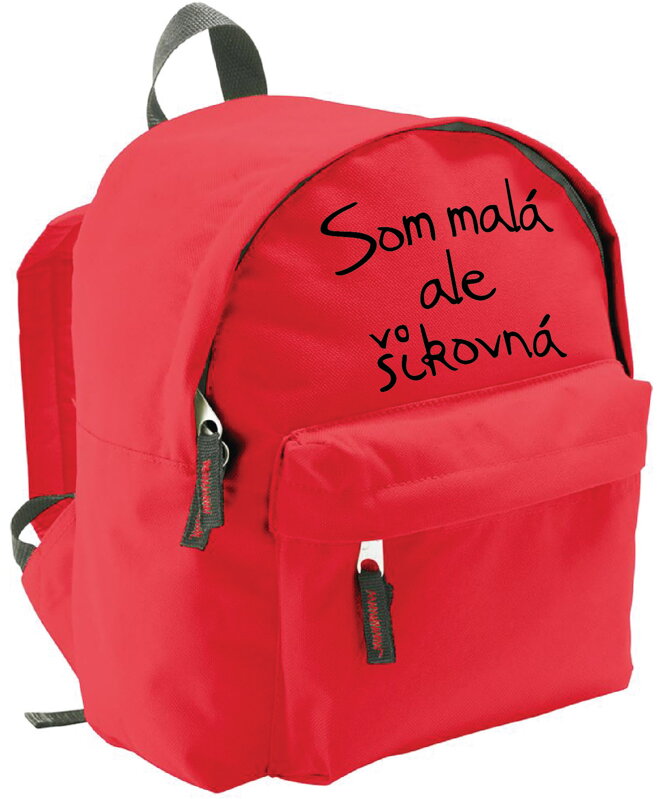 Detský batoh - Som malá, ale šikovná Detský batoh - Som malá, ale šikovná