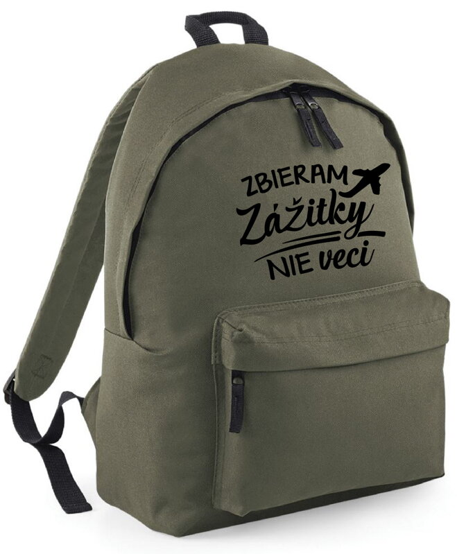 Batoh - Zbieram zážitky, nie veci