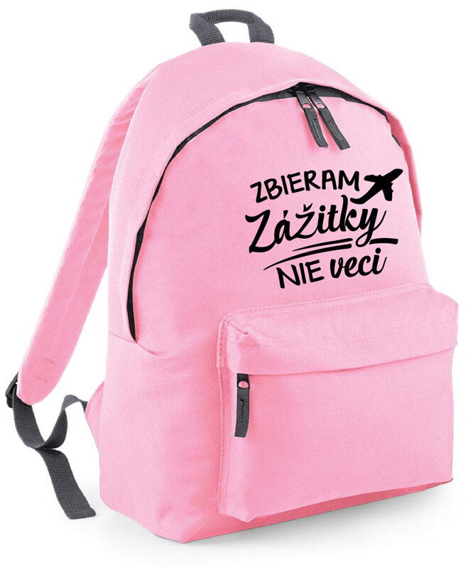 Batoh - Zbieram zážitky, nie veci Batoh - Zbieram zážitky, nie veci