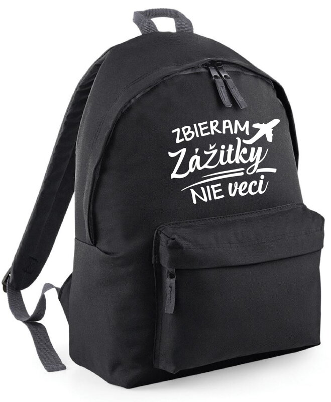 Batoh - Zbieram zážitky, nie veci Batoh - Zbieram zážitky, nie veci