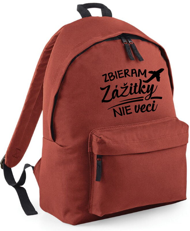 Batoh - Zbieram zážitky, nie veci Batoh - Zbieram zážitky, nie veci