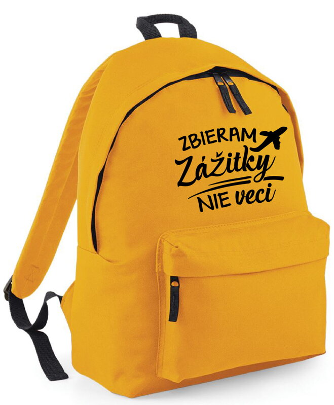 Batoh - Zbieram zážitky, nie veci Batoh - Zbieram zážitky, nie veci