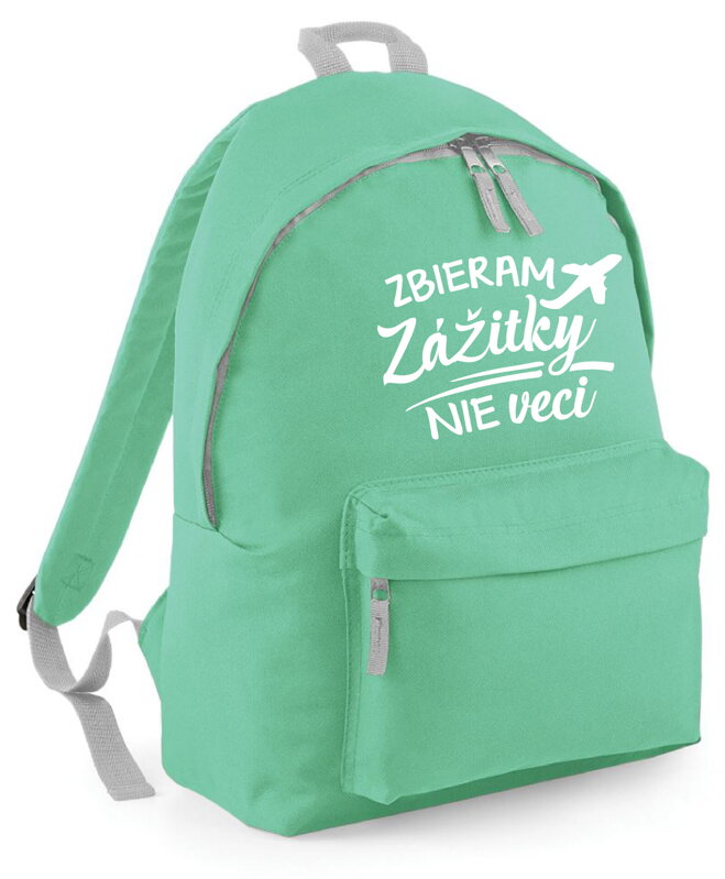 Batoh - Zbieram zážitky, nie veci Batoh - Zbieram zážitky, nie veci