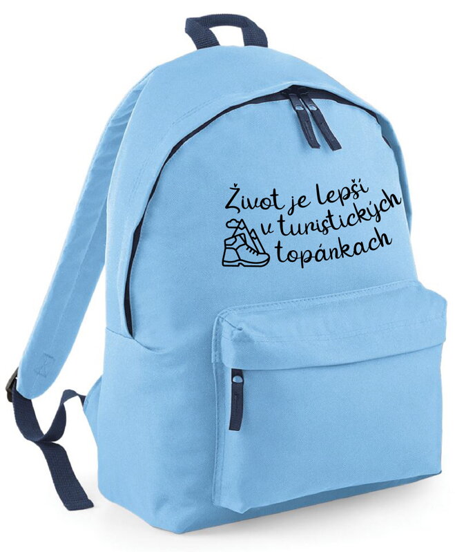 Batoh - Život je lepší v turistických topánkach Batoh - Život je lepší v turistických topánkach