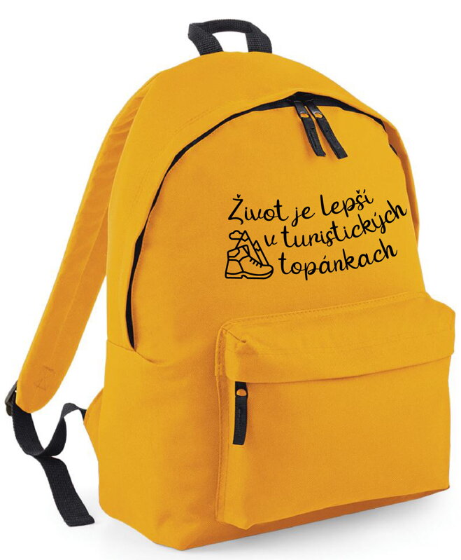 Batoh - Život je lepší v turistických topánkach