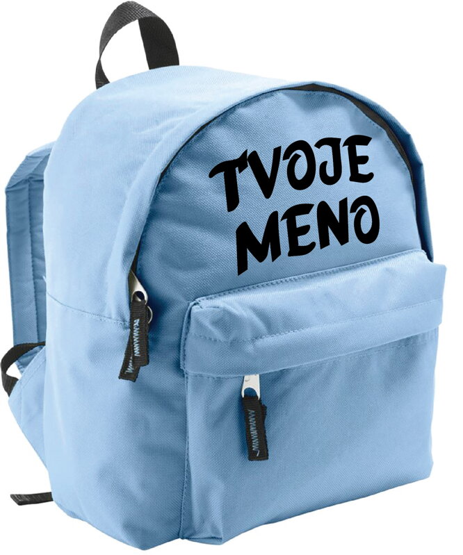 Detský batoh - Tvoje meno (tlačené) Detský batoh - Tvoje meno (tlačené)