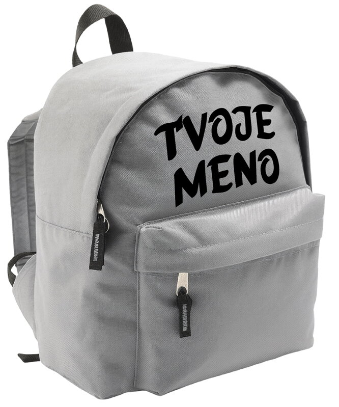 Detský batoh - Tvoje meno (tlačené) Detský batoh - Tvoje meno (tlačené)