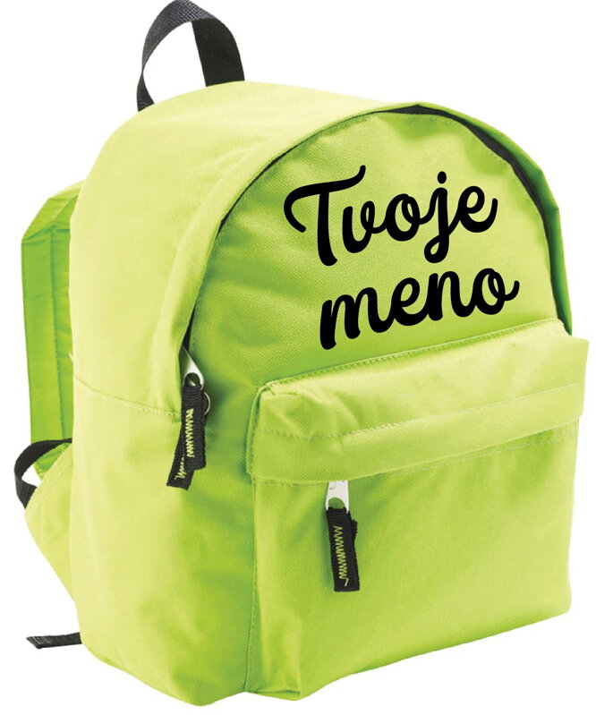 Detský batoh - Tvoje meno (písané) Detský batoh - Tvoje meno (písané)