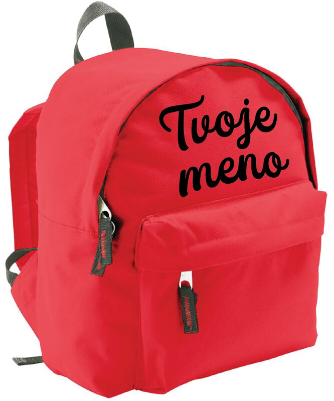 Detský batoh - Tvoje meno (písané) Detský batoh - Tvoje meno (písané)