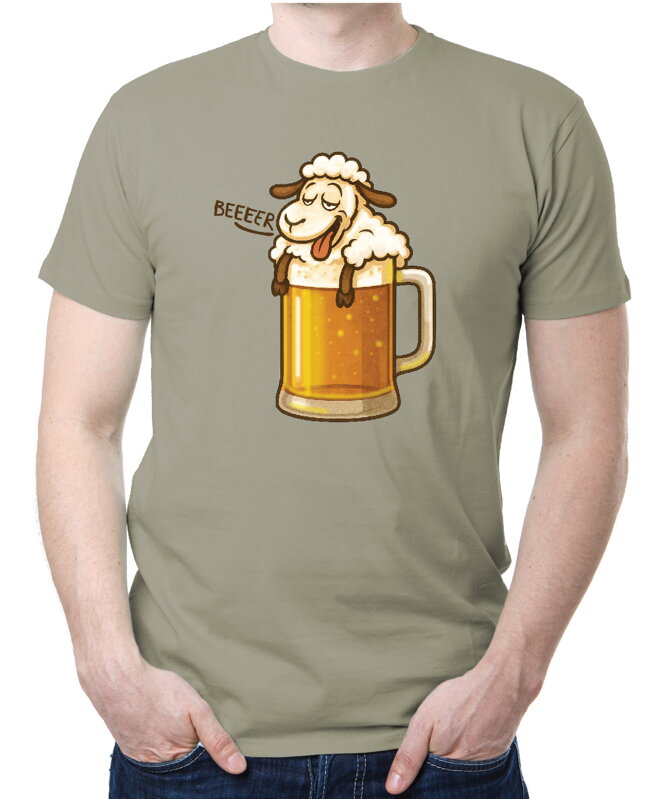 Tričko - BEEEER ovečka Tričko - BEEEER ovečka