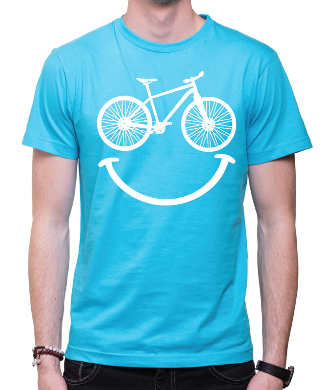 Cyklo tričko - Bike smajlík Cyklo tričko - Bike smajlík