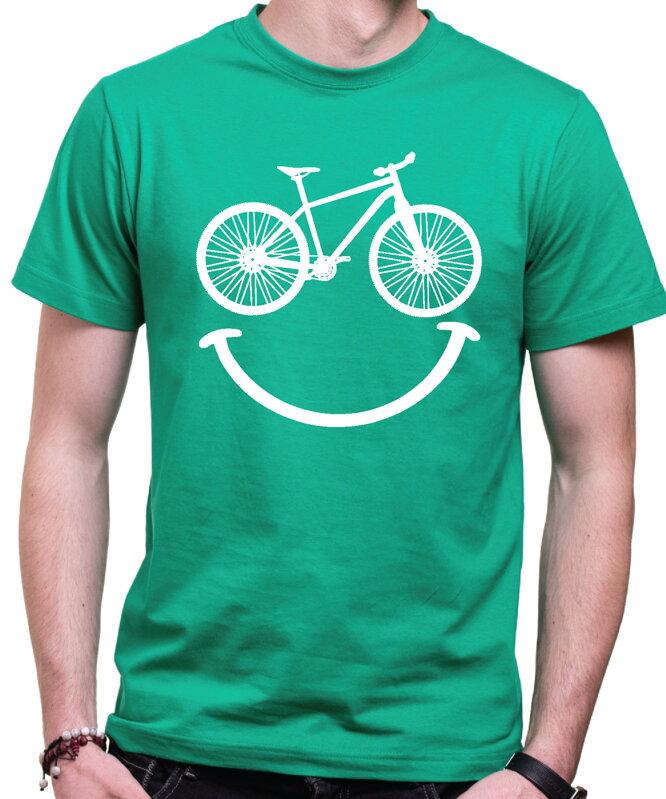 Cyklo tričko - Bike smajlík Cyklo tričko - Bike smajlík