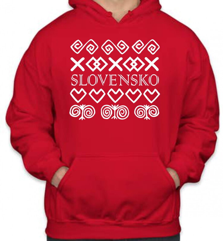 Mikina Slovensko - čičmiansky vzor Mikina Slovensko - čičmiansky vzor