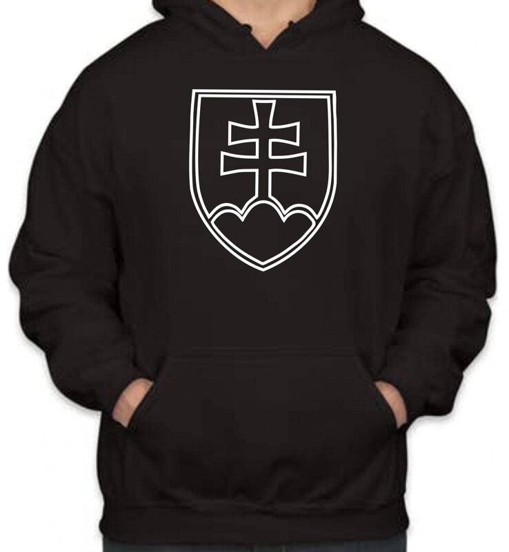 Mikina- Slovenský znak obrys