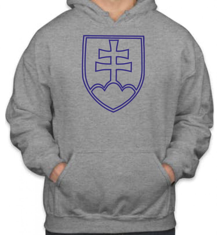 Mikina- Slovenský znak obrys