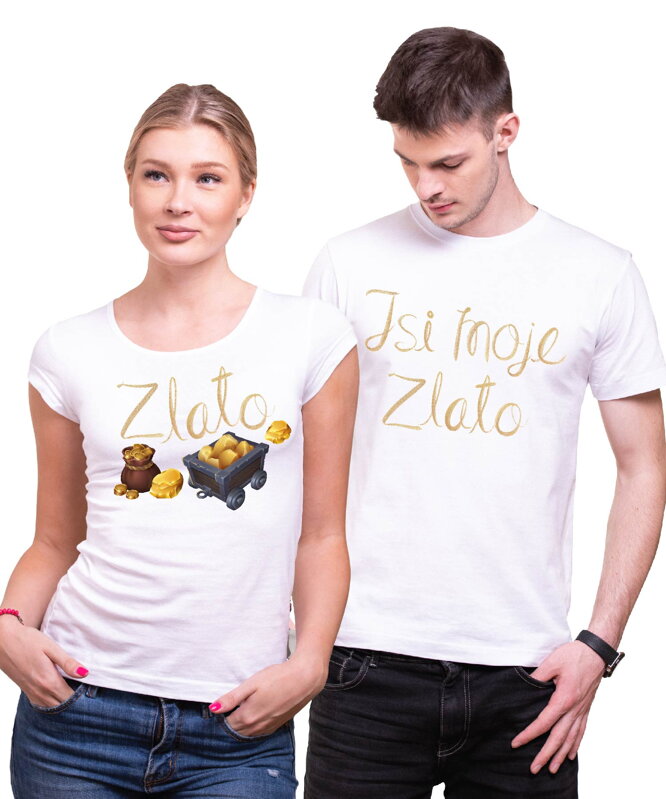 Partnerské tričká - Stratené srdce (cena za 2ks) Partnerské tričká - Stratené srdce (cena za 2ks)