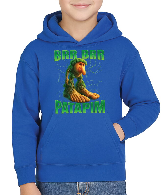 Mikina - Brr brr Patapim (Talianský brainrot) Mikina - Brr brr Patapim (Talianský brainrot)
