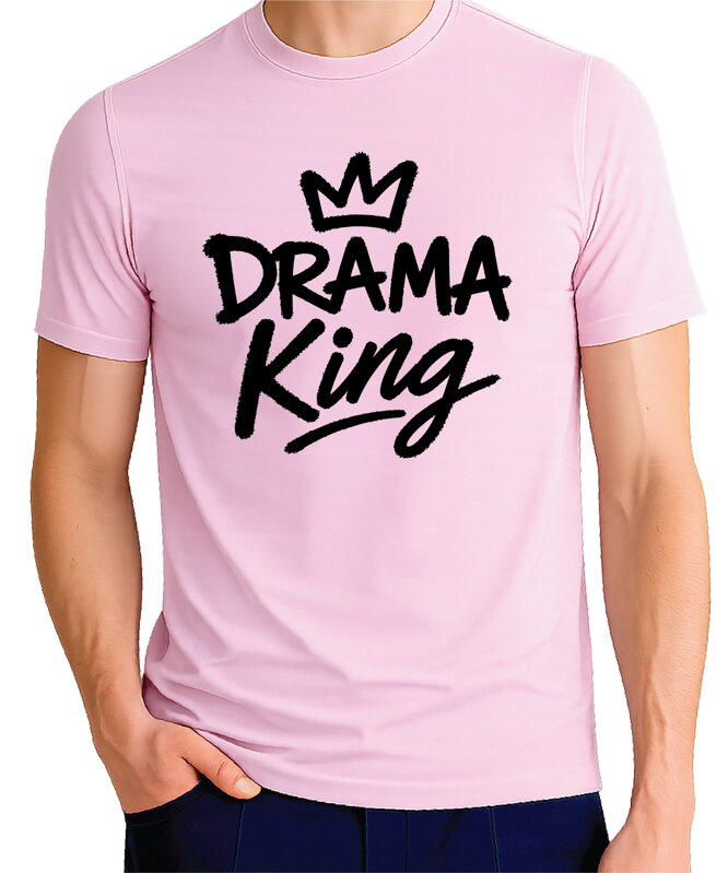 Pánske tričko - DRAMA King