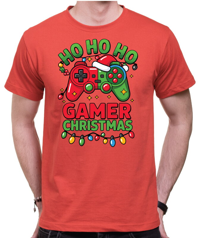 Vianočné tričko - GAMER CHRISTMAS