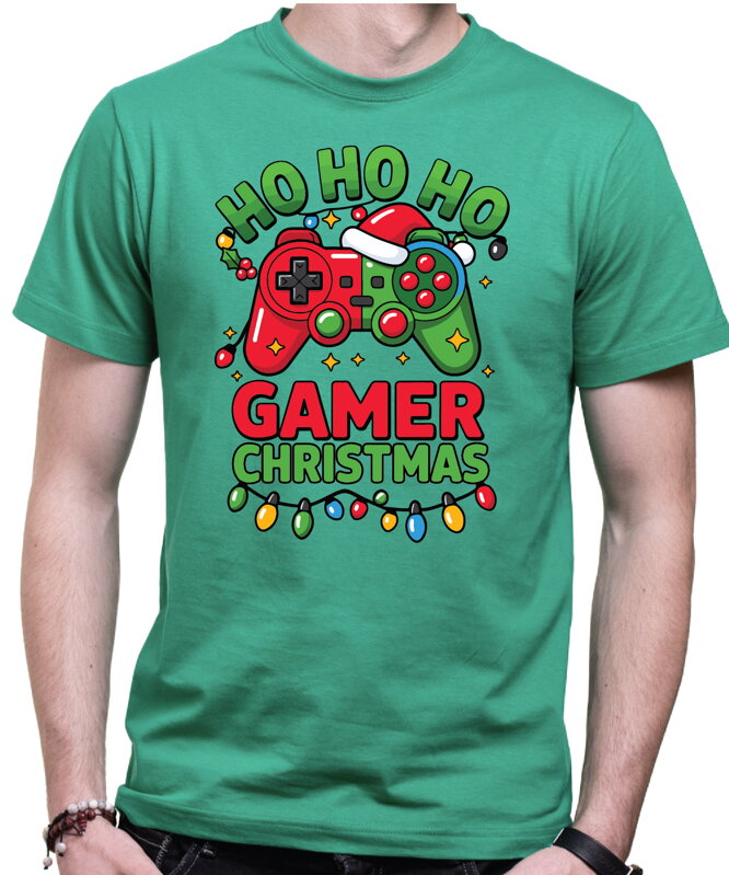 Vianočné tričko - GAMER CHRISTMAS