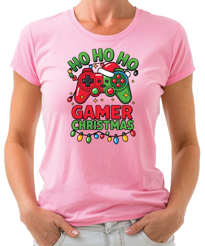 Vianočné tričko - GAMER CHRISTMAS