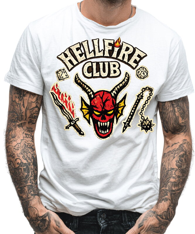 Tričko - Hellfire Club Stranger Things